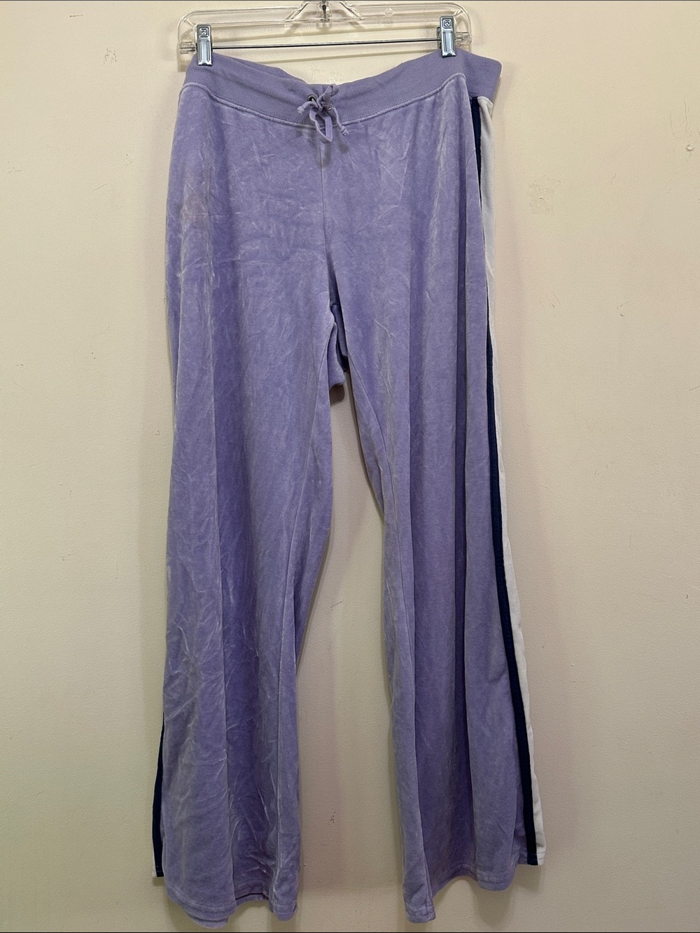 Jennifer Lopez Lavender Velour Sweatpants